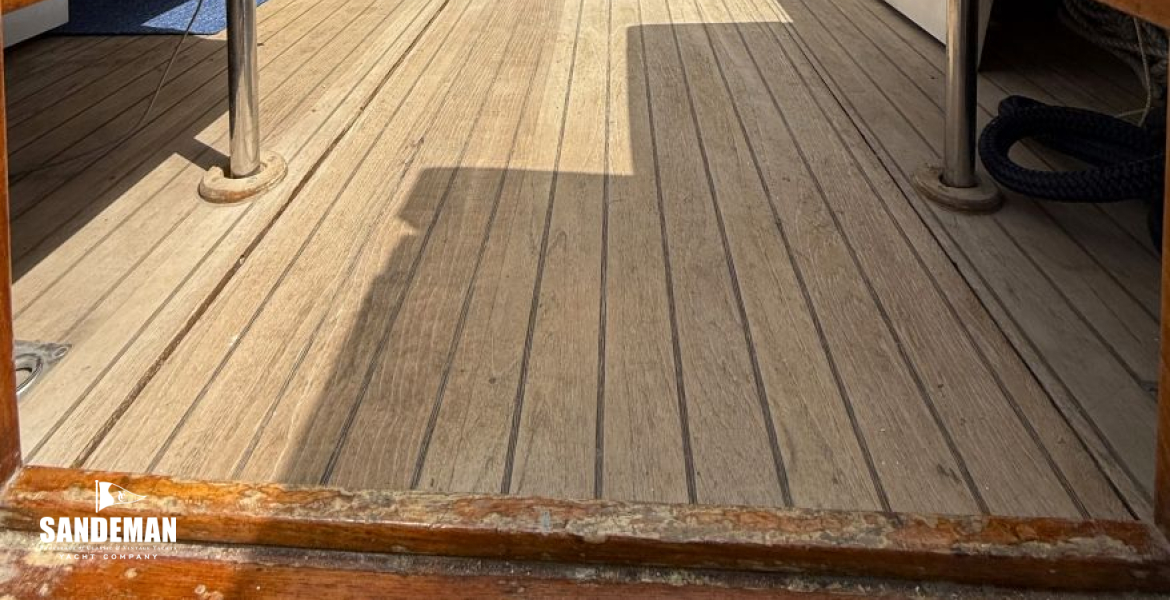 View forward from aft cabin