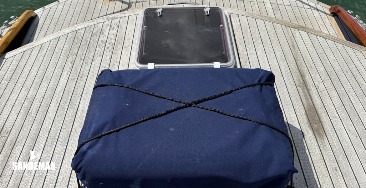 View aft from cockpit
