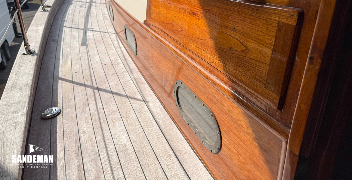 View forward from port wheelhouse door