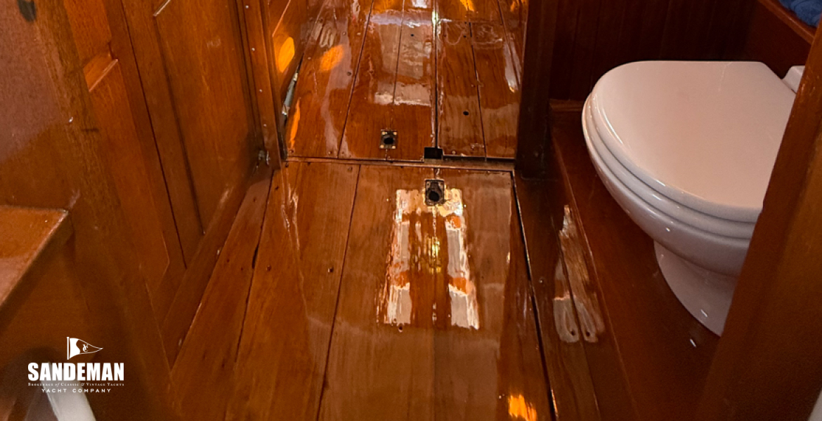WC Compartment view aft [doors to be fitted]