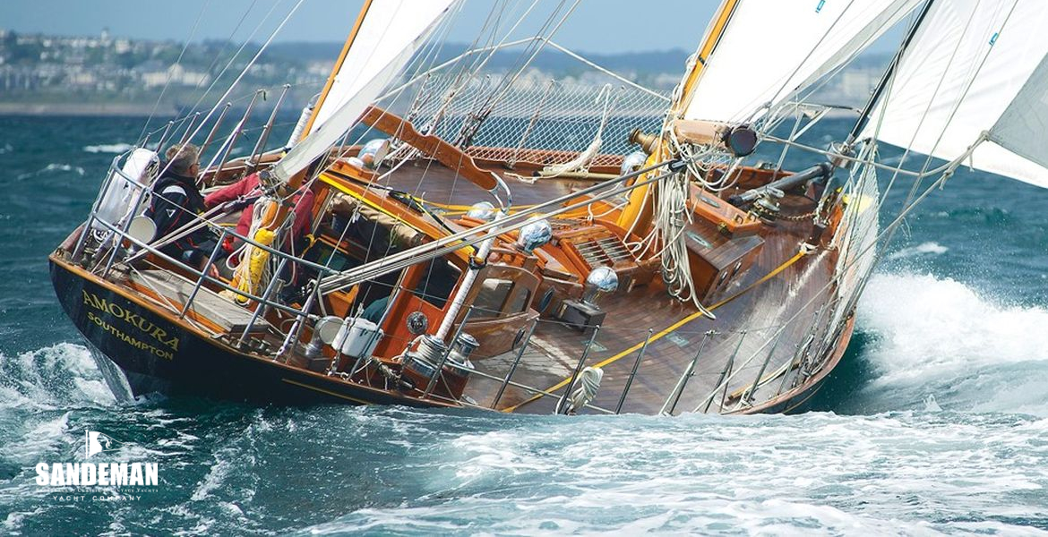 AMOKURA - 51 ft Fred Shepherd Yawl 1939/2025 [Photo: Nic Compton]