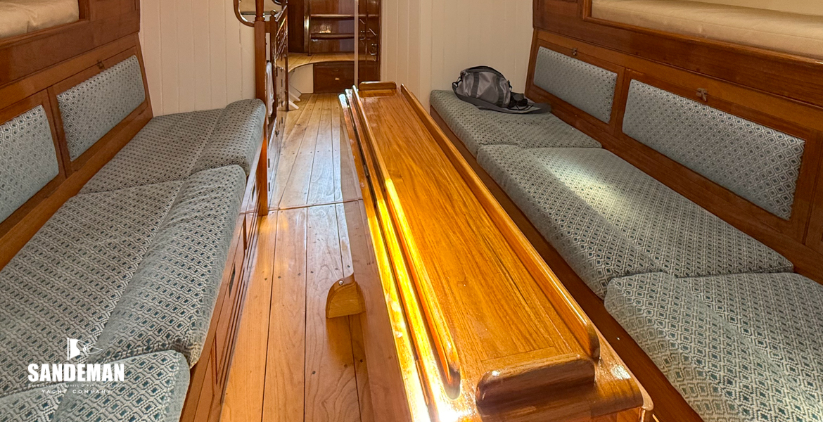 Saloon view aft