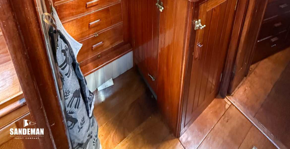Galley to port