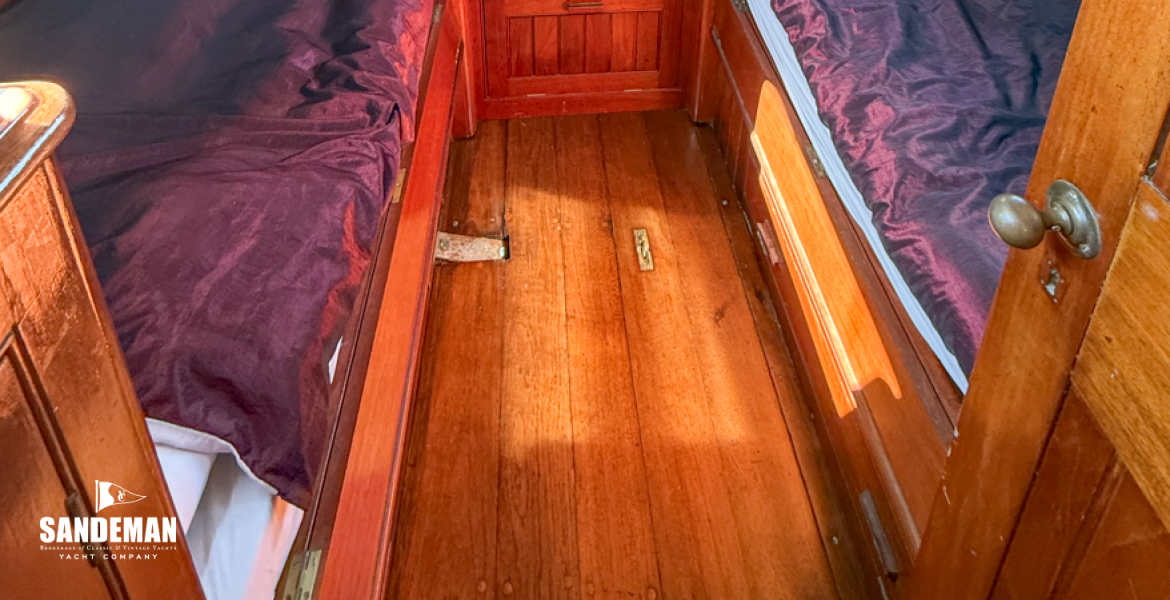 Aft cabin view aft