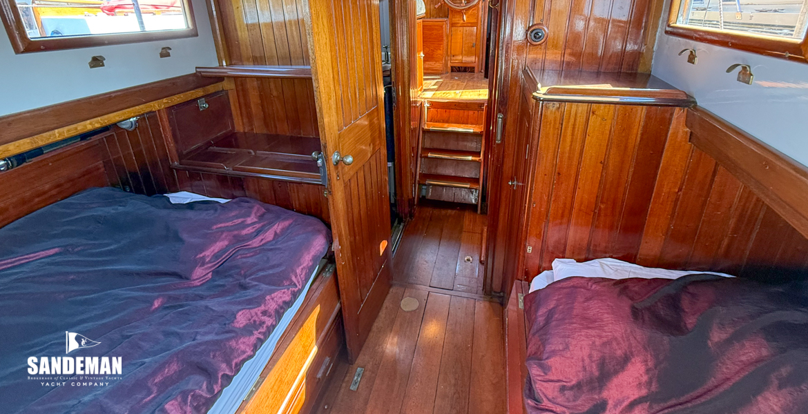 Aft cabin view forward