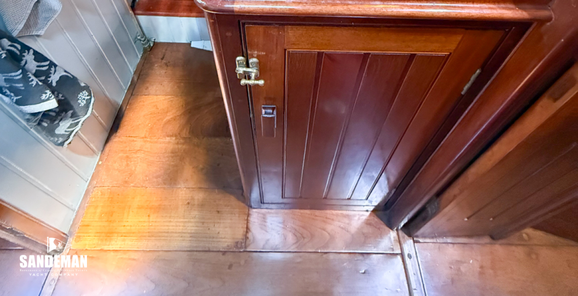 Galley to port