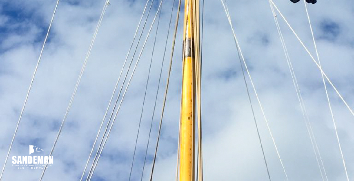 Mainmast view aft