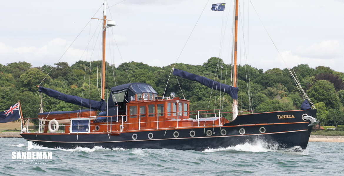 TAHILLA - Thornycroft 60 ft Auxiliary Ketch 1922/2022