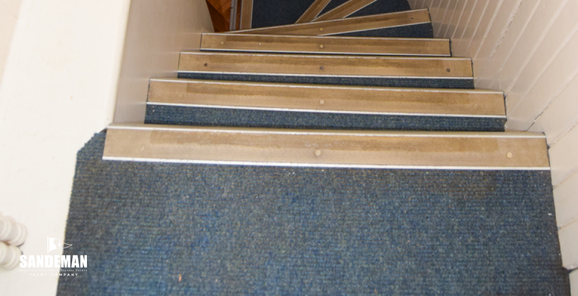 Down to lower deck