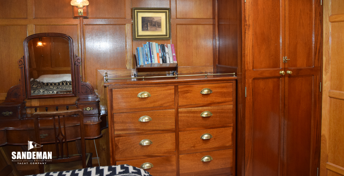 'No. 2' cabin view forward