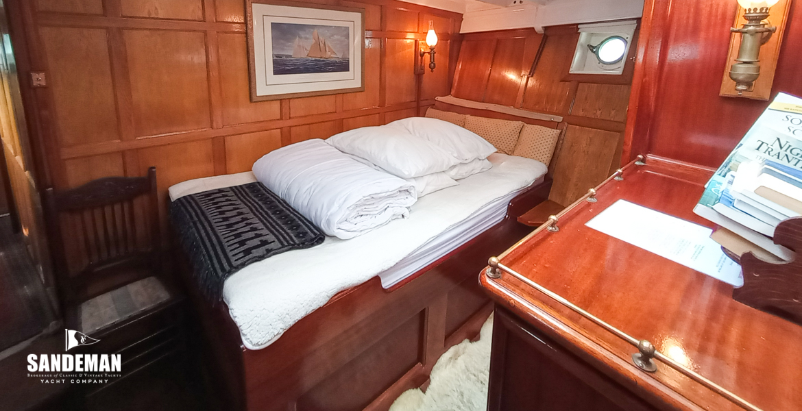 'No. 1' cabin view aft to port
