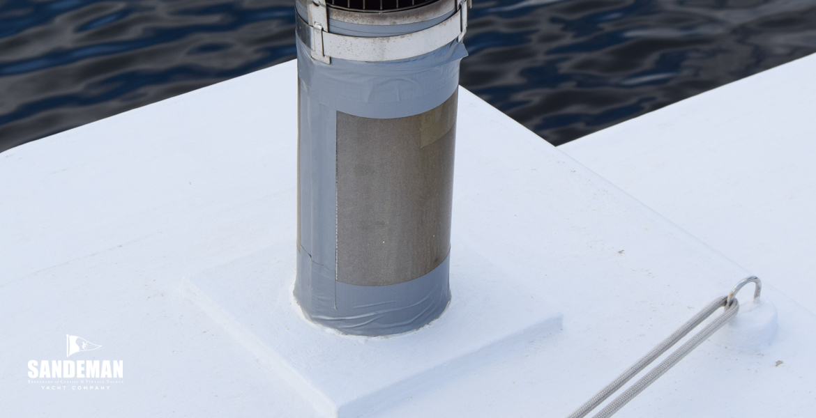 Oil heater flue