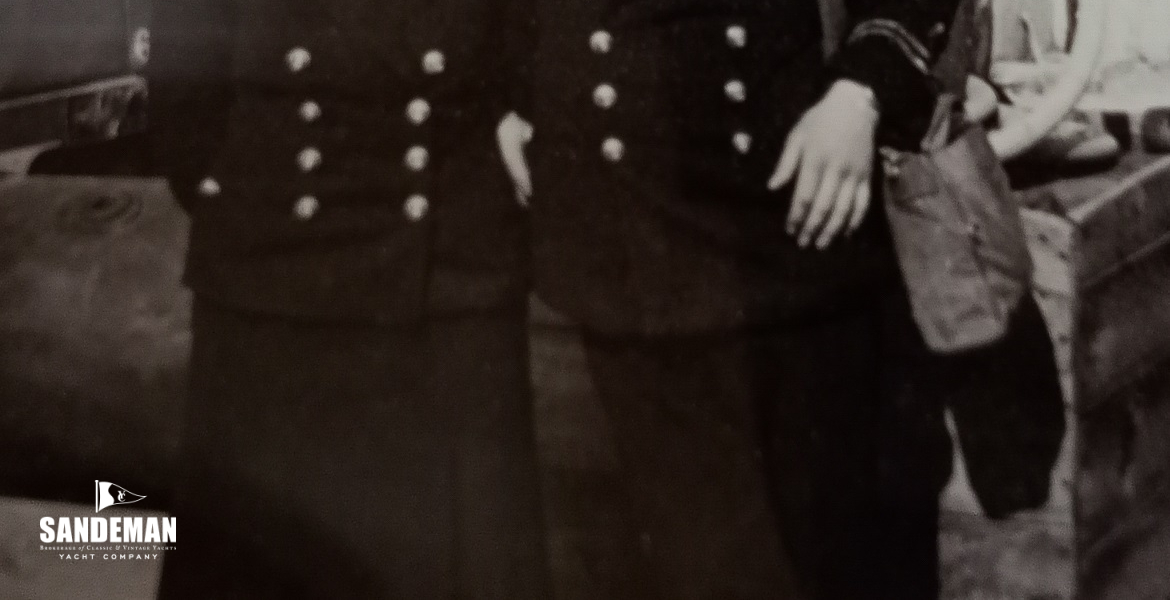 Temp. Lieut Jack Mason, DSC, RNVR, in command at Dunkirk