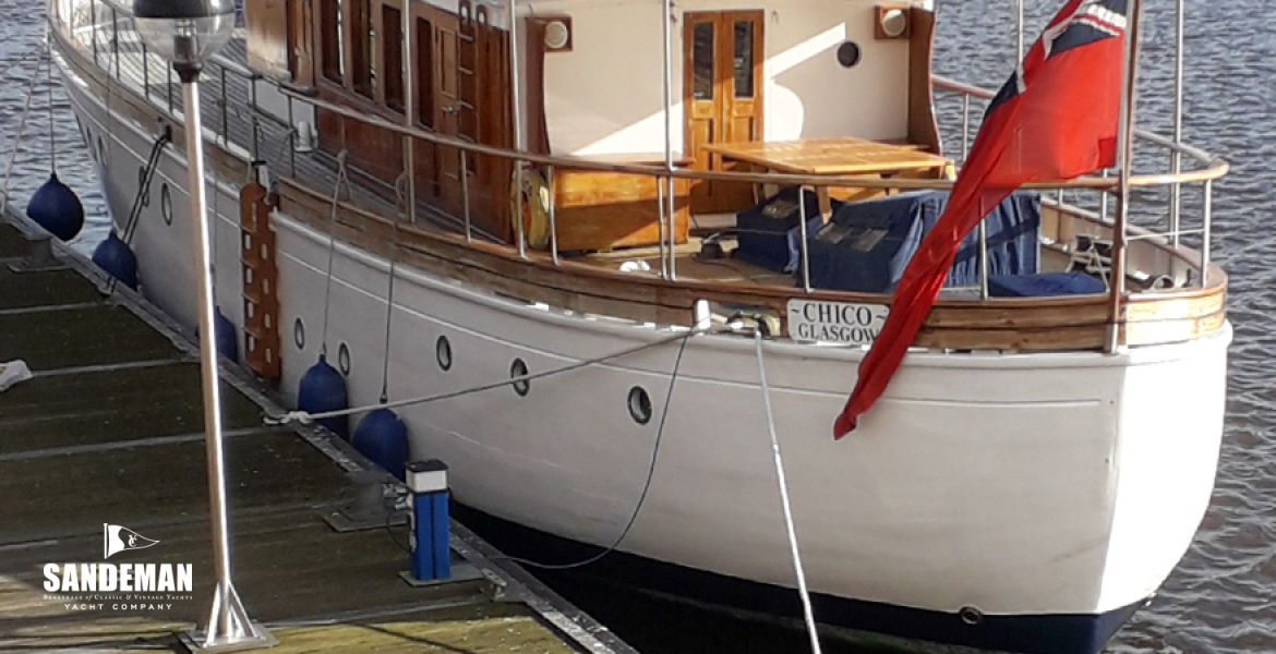 Port quarter at her port of Registry: Glasgow