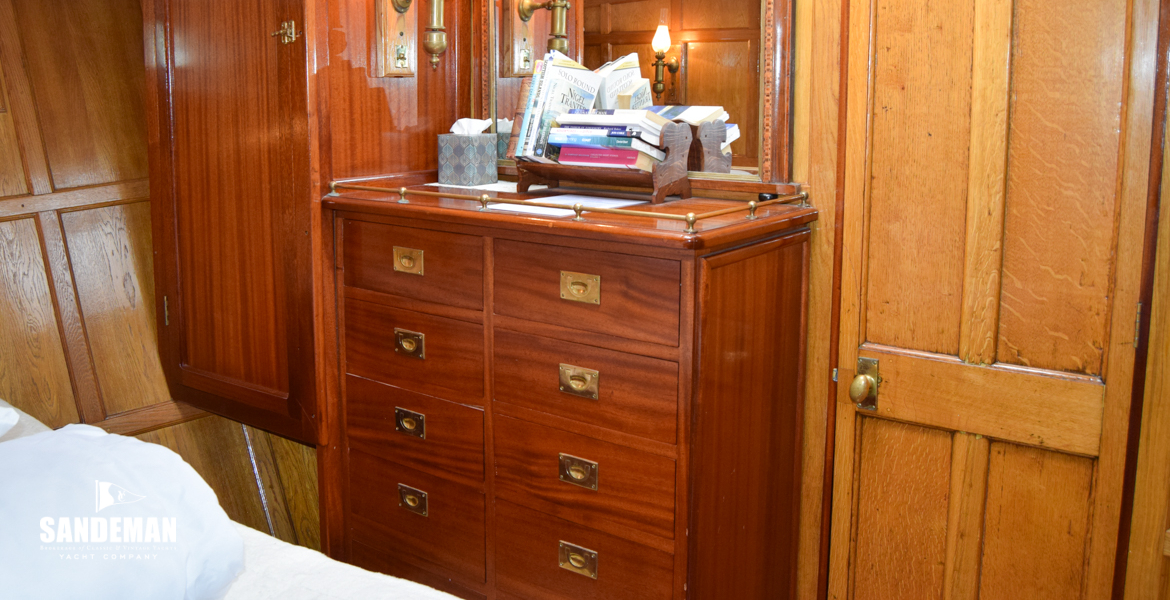 'No. 1' double en-suite cabin view forward