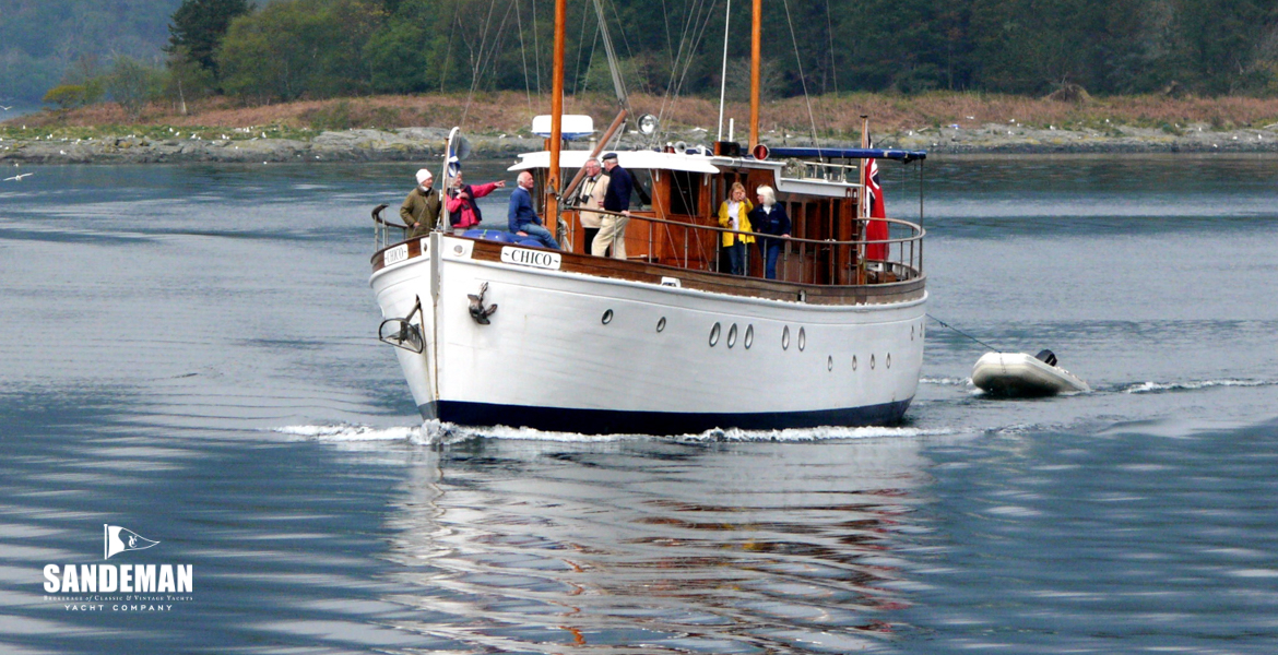 Port bow, Kyles of Bute