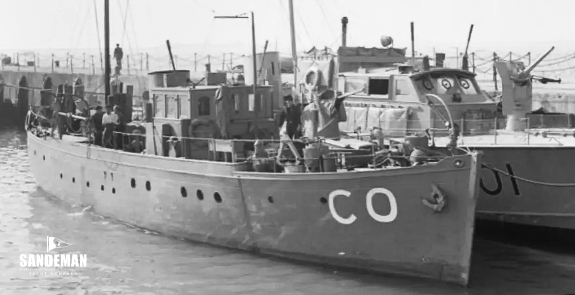 Armed yacht 1940s