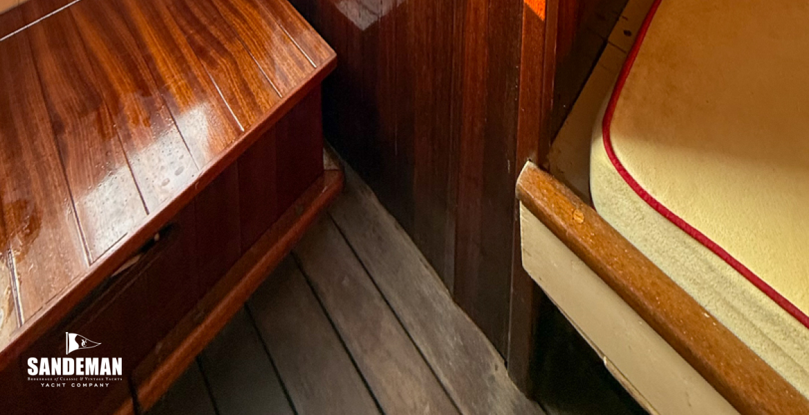 Companionway to port