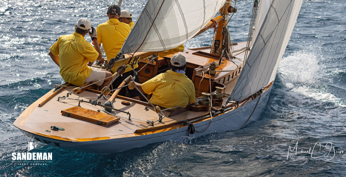 FIFI - William Fife III / Henry B. Nevins 40 ft R-Class Sloop 1925/2023 [Photo: Michael C. Geiss | Photodesign]