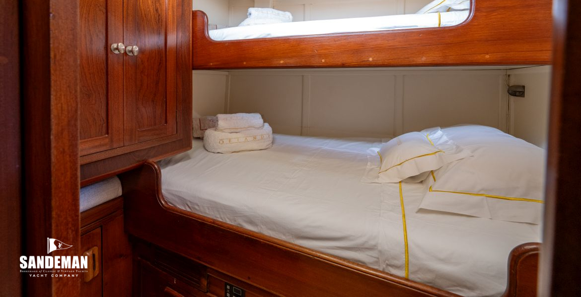 Starboard forward twin cabin [Photo: Francesco Rastrelli/ Blue Passion]