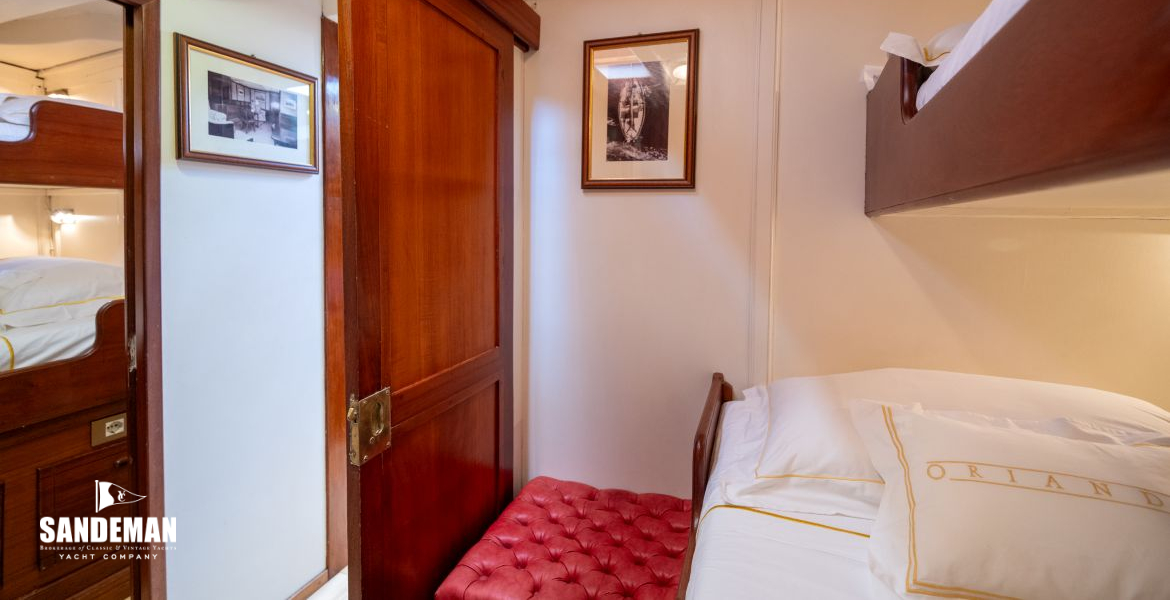 Port forward cabin view aft [Photo: Francesco Rastrelli/ Blue Passion]