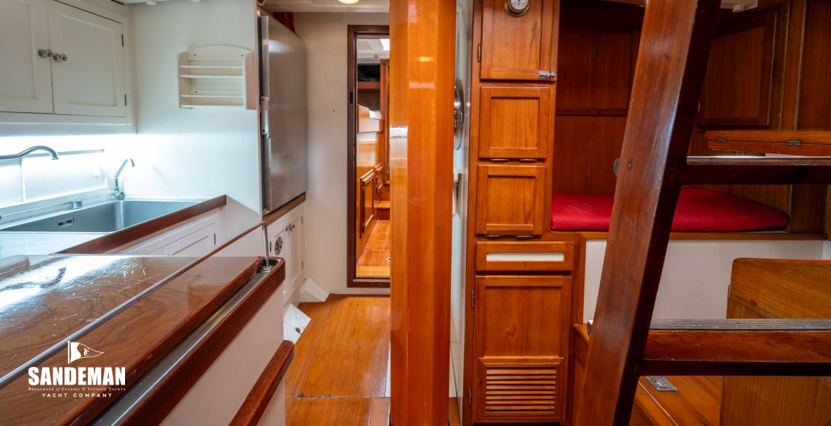 Galley view forward [Photo: Francesco Rastrelli/ Blue Passion]