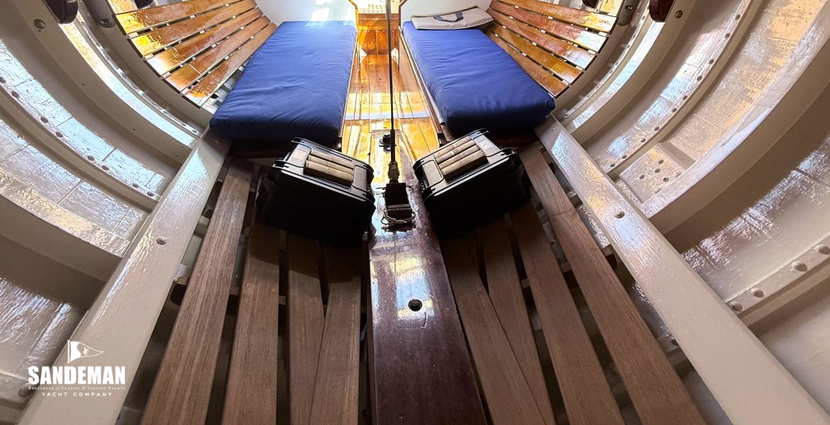 View aft from forepeak