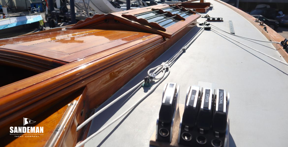 View forward from starboard side deck