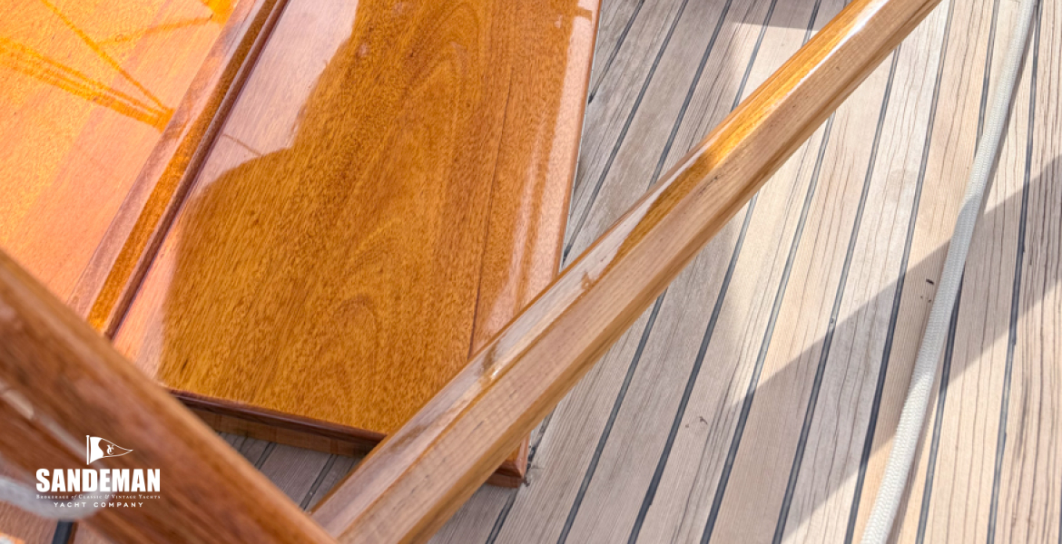 Aft deck view forward