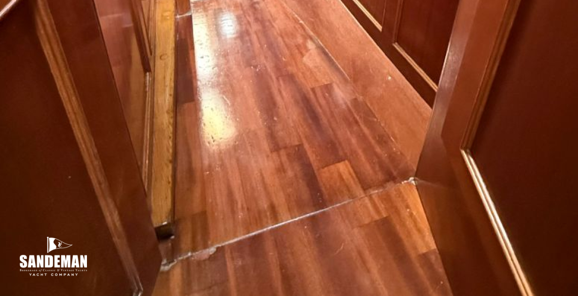 View aft from forepeak