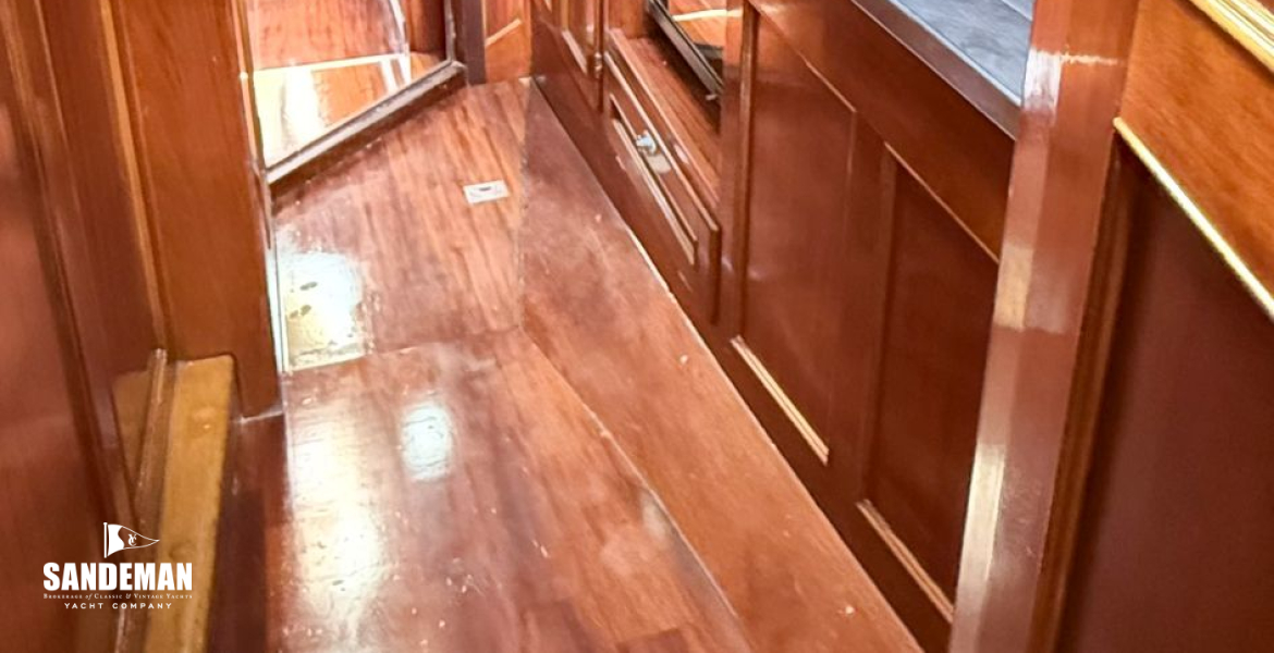 View aft from forepeak