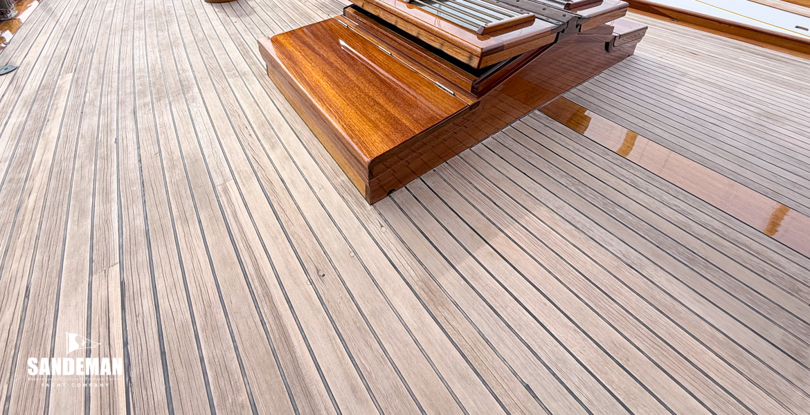 View forward over port mid deck