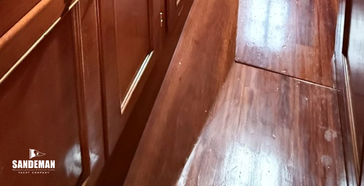 Galley in passage to port