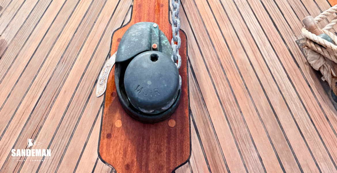 Forward foredeck