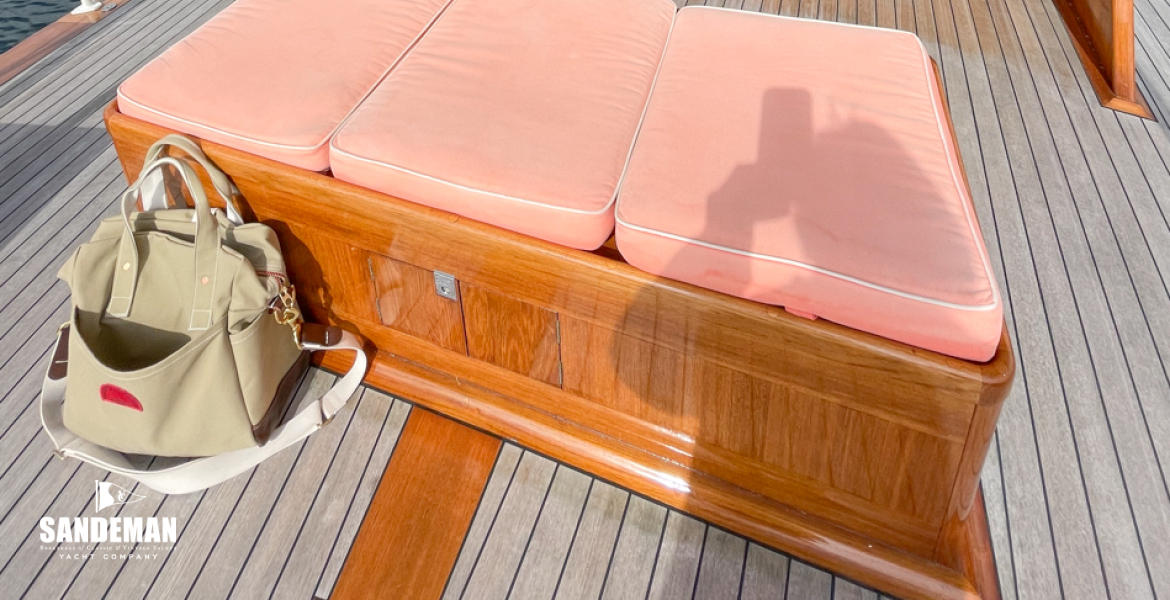 Aft deck view forward