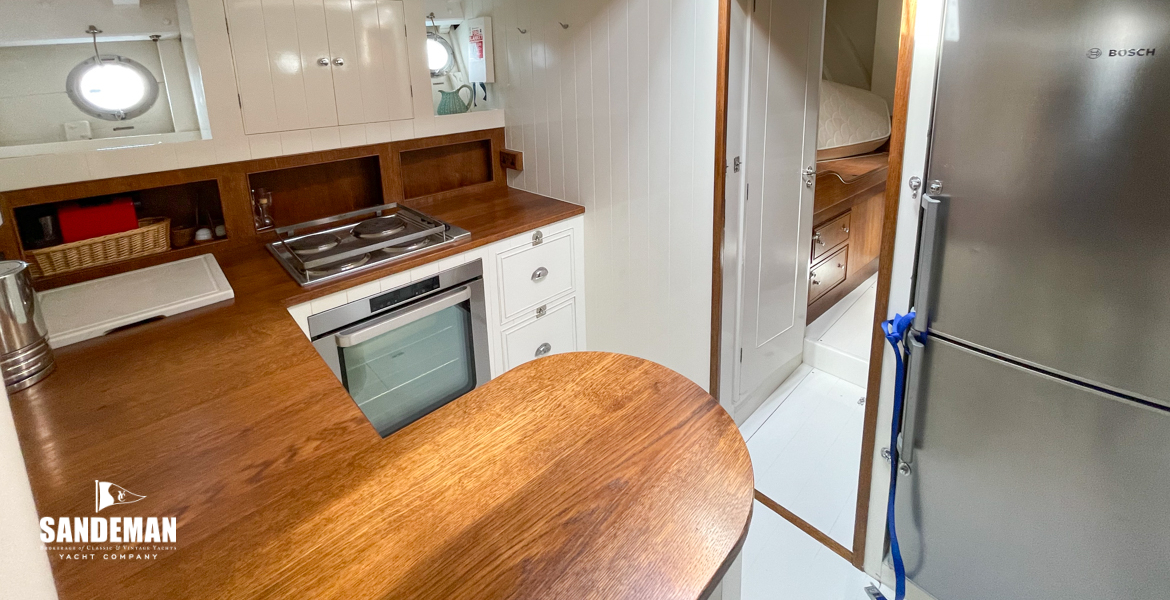 Forward to galley