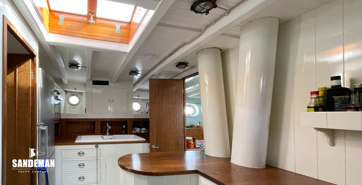 Galley view to starboard