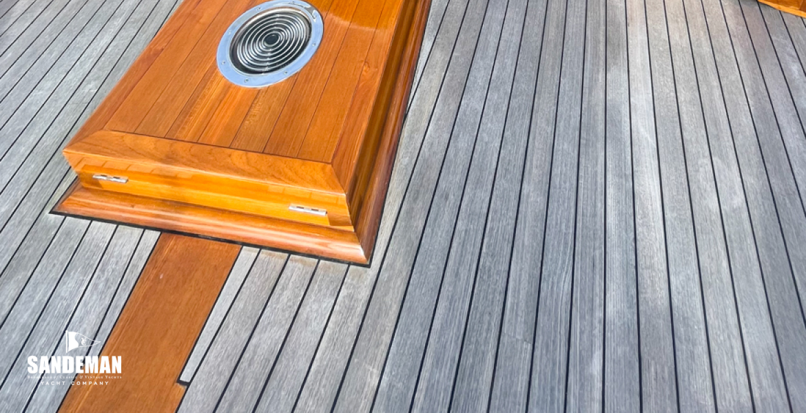 Aft deck view forward