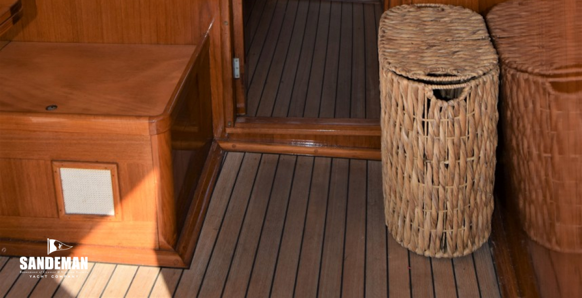 Wheelhouse and accommodation entrance