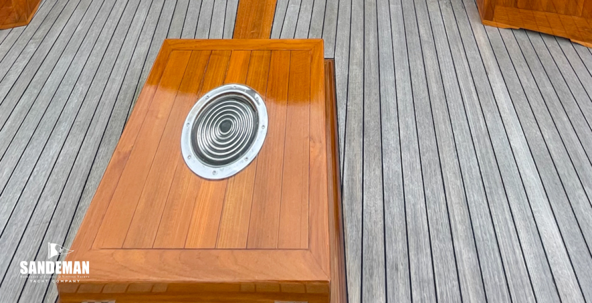 Aft deck view forward