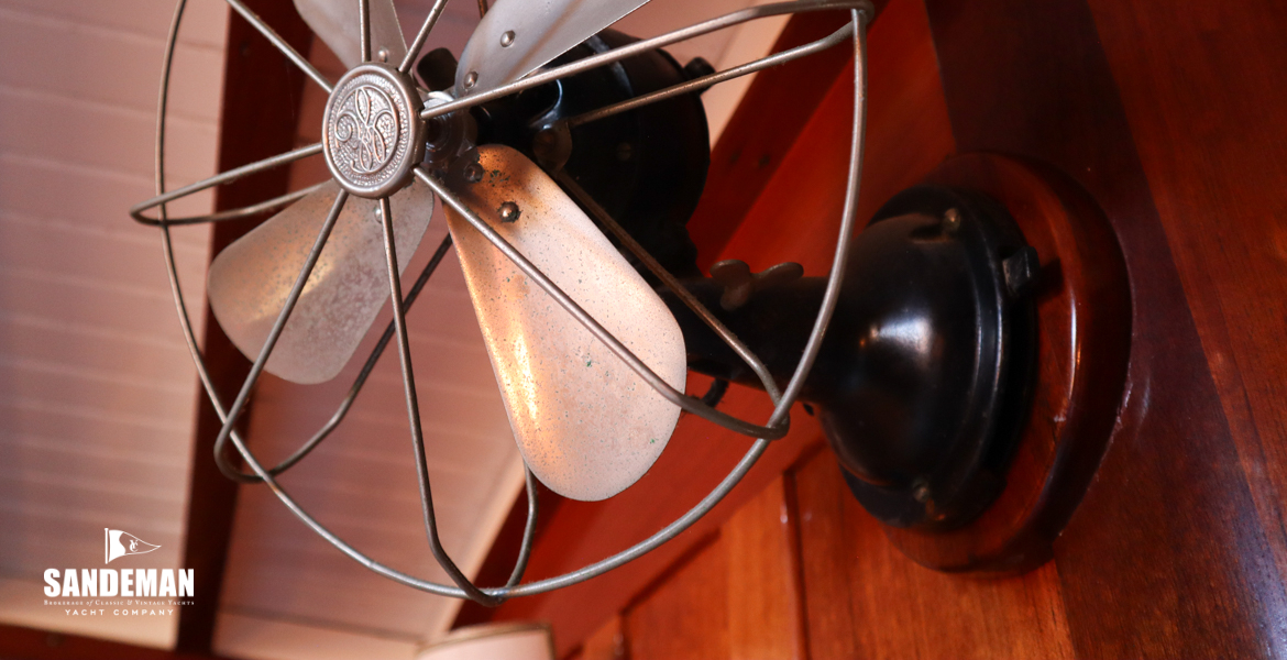 Forward saloon fan