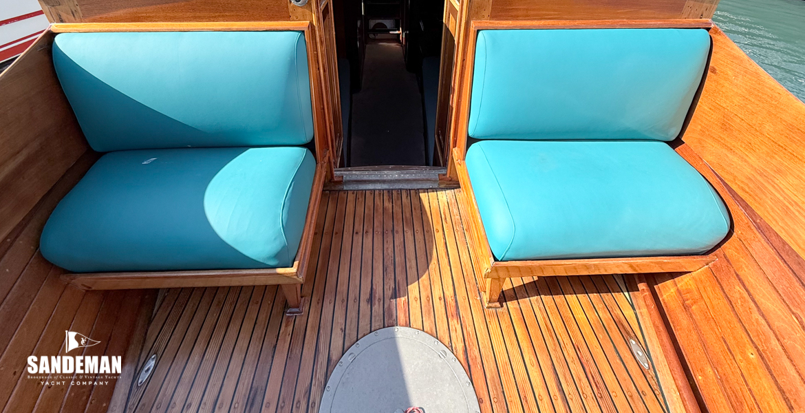 View aft from forward cockpit