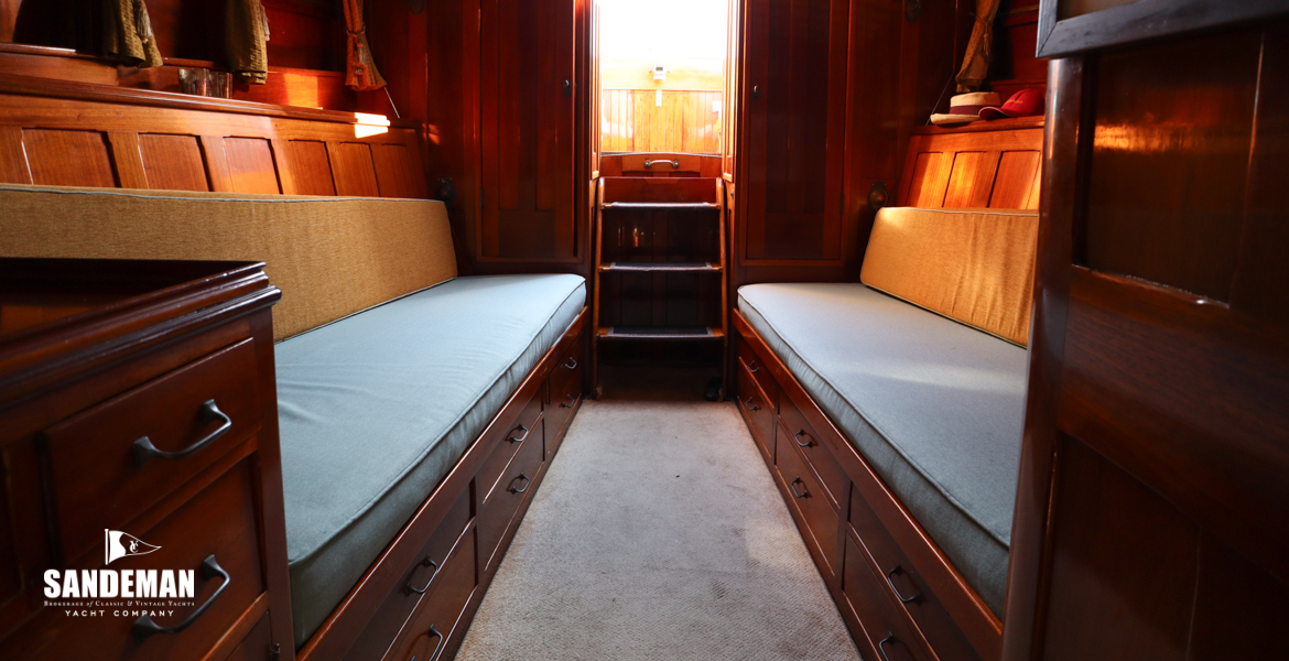Forward cabin/ saloon view forward