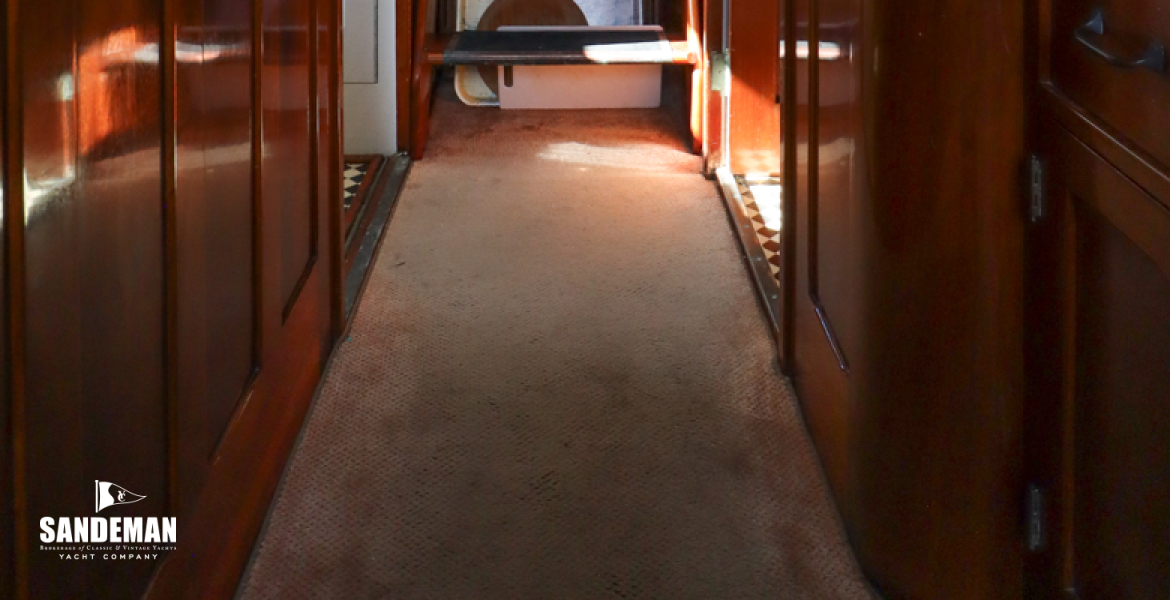 Forward passage view aft
