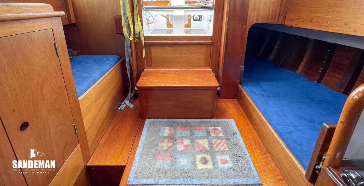 Doghouse view aft to companionway