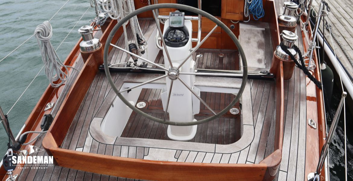 View forward from aft deck