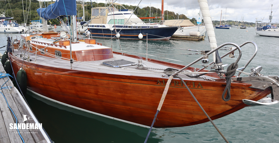 Berthed starboard bow