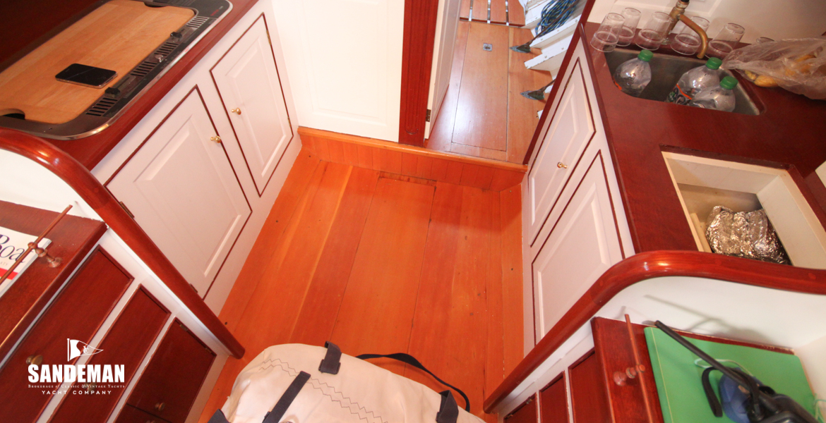 Galley view forward