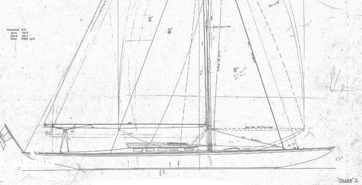 Original Sail Plan