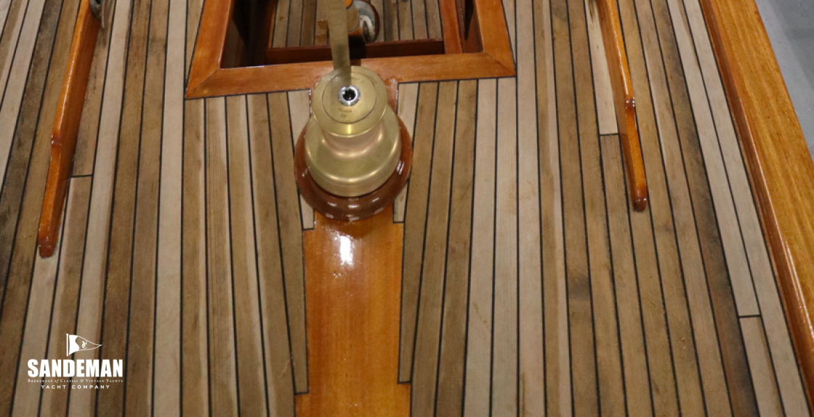 View forward from aft deck